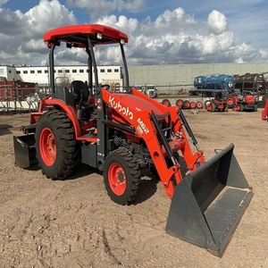 รถตักล้อยางคูโบต้า M62 รุ่น Coastal Crawler Loader Backhoe รถตักหน้า รถแทรกเตอร์ 62 แรงม้า ปั๊มไฮดรอลิก อุปกรณ์ก่อสร้างสำหรับฟาร์ม - Product Image 3