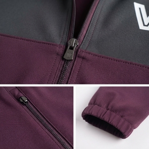 Conjunto Cortavientos VANEK INTERNATIONAL para Hombre, Tejido Sólido de Forro Polar, Poliéster, Estampado Digital, Teñido Liso, Rojo y Blanco, Secado Rápido, Casual - Product Image 2