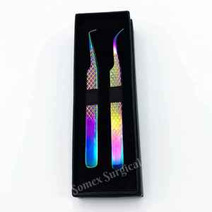 Pinzas para Extensión de Pestañas de Diseño Hermoso, Más Vendidas, Pinzas para Pestañas de Buena Calidad al por Mayor - Product Image 1