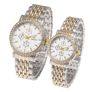 4417 Original Couple <b>Watch</b> Set Pair <b>Watch</b> Women Men Quartz Analog Wrist <b>Watch</b> - Product Image 5