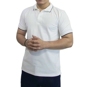 Ropa nueva de talla grande, artículos sostenibles en stock, polos informales de oficina de manga corta para hombre de Vietnam para el trabajo - Product Image 1