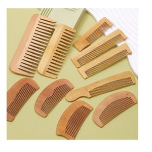 Peigne en bambou naturel 99 Gold Data Joyce, fabriqué à la main au Vietnam, outil de soin des cheveux pour salon, vente au détail, présentation et cadeau - Product Image 1