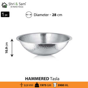 Ustensiles en acier inoxydable martelé de qualité supérieure Tasla 16 CM JAGDAMBA CUTLERY LIMITED - Product Image 6