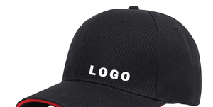 Gorra de Béisbol ZESHAN ZAFAR Negra de 6 Paneles con Logotipo Blanco Bordado en la Parte Delantera, Ajustable en la Parte Trasera, Unisex, 100% Algodón, Estilo Casual, Hebilla Metálica - Product Image 2