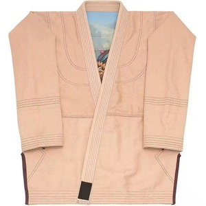 Kimono Profesional Personalizado Transpirable de Secado Rápido para Jiu Jitsu, Poliéster/Algodón, Ropa de Artes Marciales Brasileñas BJJ para Entrenamiento - Product Image 3