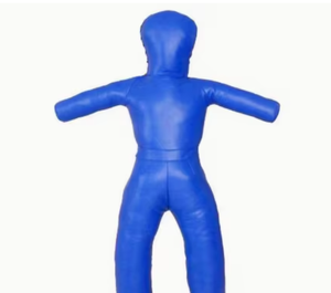 Maniquí de Entrenamiento PROFIT SPORTS para Grappling, Boxeo, MMA, Práctica de Lucha, Ejercicios de Artes Marciales, Inflable de PU Azul - Product Image 4