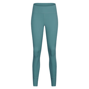 Leggings casuales para mujer, para uso diario, tela suave y elástica, transpirable, diseño de cintura alta, perfectos para estar en casa o para salidas informales. - Product Image 1