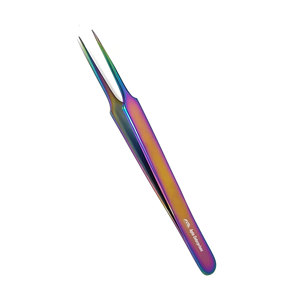 Pinzas para Cejas con Punta Inclinada, Kit Ecológico Reutilizable para Salón de Belleza, Marca Privada, Nuevo, Acero Inoxidable con Recubrimiento en Polvo - Product Image 5