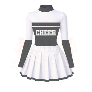 Uniformes de cheerleading personnalisés respirants en polyester 100% - Product Image 1