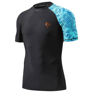 Camiseta Deportiva de Manga Corta para Entrenamiento, Transpirable, Ligera y de Secado Rápido para MMA, Gimnasio y Actividades al Aire Libre - Product Image 1