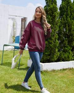 คอลเลคชั่นเสื้อผ้าใหม่ ออกแบบโลโก้ตามสั่ง เนื้อผ้าระบายอากาศได้ดี หนานุ่ม ไม่เป็นขุย ผ้าฝ้ายแท้ 100% เสื้อฮู้ดผู้หญิงสำหรับฤดูหนาว - Product Image 4