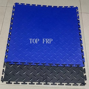 Alfombrillas entrelazadas para suelo de almacén, baldosas para suelo de garaje/plástico extraíble para interiores, PVC de alta resistencia de 6 mm - Product Image 6