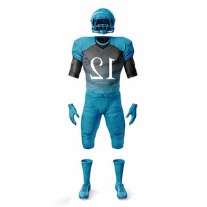 Tenue de footballeur pour enfants et jeunes, maillot de football avec motif, ensembles uniformes américains OEM, kits de football en gros, vêtements d'équipe - Product Image 3
