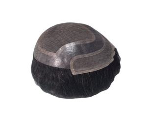 Toupee para Hombre Taz Hair, Peluca de Cabello Humano 100%, Densidad 60%-150%, Cabello Remy Indio, Resistente al Agua, Suave, Ondulado Profundo - Product Image 2