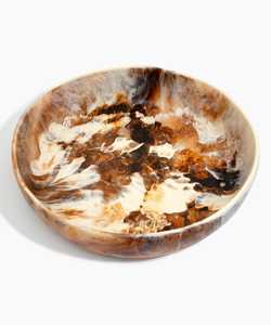 Veloura Vant Luxe <b>Epoxy</b> Bowl Exclusive Handmade <b>Resin</b> Serving Bowl with Refined Modern Design for Luxury Home Styling - Product Image 1