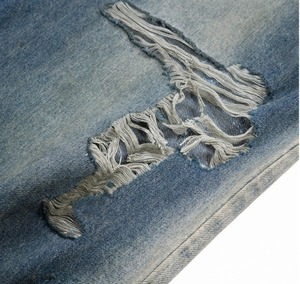 Men's Winter Snow Wash Loose <b>Jeans</b> Wide Leg Streetwear Casual Denim Pants Quick Dry 100% Cotton Mid Rise - Product Image 6