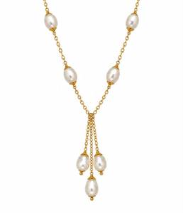 Collar de perlas de imitación de latón chapado en rodio para mujer, joyería de moda hecha a mano elegante de estilo italiano Mayrabygungun - Product Image 3