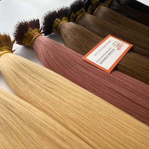Superventas 100% Extensiones de cabello humano vietnamita crudo Alta calidad Nano Tip Trendy Highlight Color Personalizable Raw High Hair - Product Image 4