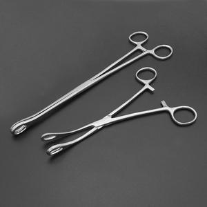 Medical Obstetrics Forceps Teethed Straight Curved 18cm Sponge Holder CE Certified Manual Steel <b>Instruments</b> By Grip Surgical - Product Image 6