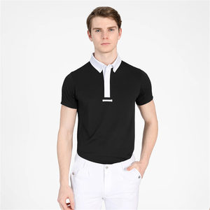 เสื้อเบสเลเยอร์สำหรับขี่ม้าผู้ชาย ผ้าคอตตอนผสมโพลีเอสเตอร์ ระบายอากาศ แห้งเร็ว คุณภาพพรีเมียม - Product Image 1