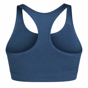 Sujetador deportivo de yoga para mujer, talla grande, con estampado de leopardo, espalda con tiras y logotipo personalizado, sin costuras, para entrenamiento y fitness. - Product Image 4