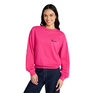 Sweat-shirt en molleton de coton personnalisé, coupe oversize, pour hommes et femmes, à col rond, vierge, fournisseur de vêtements d'hiver - Product Image 2