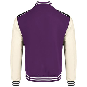 Oversize Baseball Jackets Embroidery in 100% Wool Stylish Casual Wear Letterman Jackets for <b>Men</b> Made in Pakistan - Product Image 1