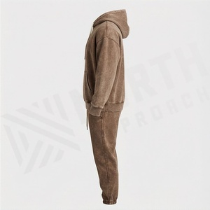 Conjuntos Deportivos para Hombre, Lavados al Ácido, Transpirables y Cómodos, Ropa Deportiva Personalizada, Conjunto de Jogger, Ropa Deportiva para Gimnasio, Ropa Deportiva Urbana - Product Image 3