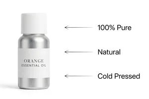 Aceite Esencial de Naranja Dulce Puro, Aceite Esencial Natural al por Mayor para Aromaterapia, Cosméticos y Marca Privada - Product Image 3