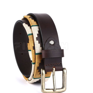 Cinturón de cuero de vaca pakistaní al por mayor para hombre, cinturón de cuero genuino de buena calidad - Product Image 4