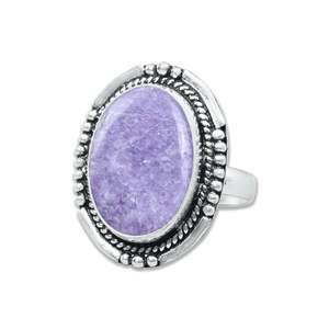 Anillo de Piedras Preciosas Hecho a Mano, Plateado, Diseño Bohemio, Varias Formas, Moderno, Venta al Por Mayor, Unisex - Product Image 2