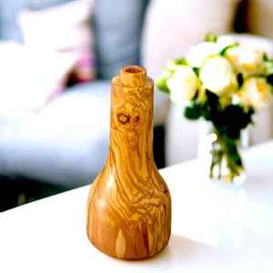 Polish Finished Wooden <b>Vase</b> for Home Gift & Wedding Tables Custom <b>Vase</b> New Arrival Flower Pot Home Interior Tabletop Accessory - Product Image 1