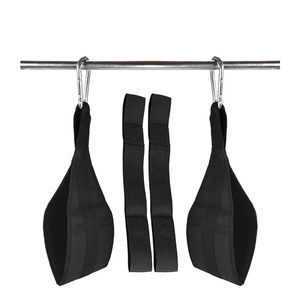 Sangles abdominales OEM avec crochets en acier robustes, support réglable pour la gym, le renforcement musculaire, la musculation et le bodybuilding - Product Image 2
