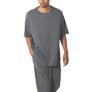 Camiseta de Hombre de Color Sólido de Última Moda para Adultos, Venta al por Mayor, Diseño Personalizado OEM, Secado Rápido, Lisa, Holgada, Deportiva - Product Image 1