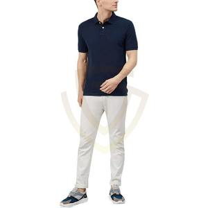 เสื้อโปโลแขนสั้นผู้ชายแบบสั่งทำพิเศษ ปักโลโก้ดั้งเดิม ผ้าฝ้ายนุ่ม เสื้อยืดโปโลผู้ชาย - Product Image 2