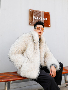 Waterproof Reversible <b>Fur</b> <b>Coat</b> - Product Image 3