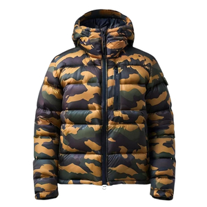 Chaqueta Acolchada ARTIZ INTERNATIONAL para Hombre, Estilo Urbano, Invierno, Aislante, Resistente al Viento, Ecológica, con Logotipo Frontal, Exterior de Nailon/Algodón - Product Image 3