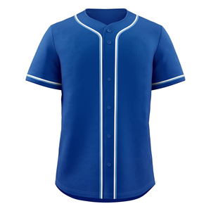 Maillots de baseball personnalisés pour équipes avec options de tissus de haute qualité, personnalisation complète - Product Image 1