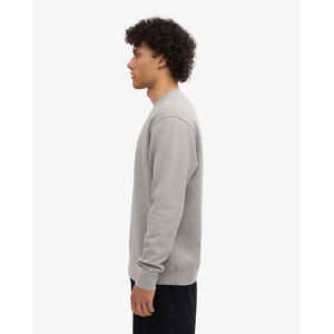 Men's Plain Garment-Dyed Casual <b>Long</b> Sleeve <b>Sweatshirt</b> Cozy Men's Faded Pullover Sweater Warm Fleece Crew <b>Sweatshirt</b> - Product Image 3