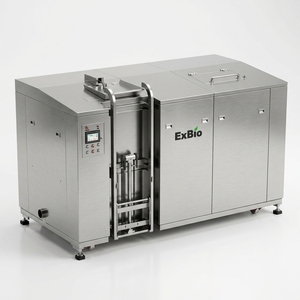 Système de compostage des déchets alimentaires industriels hautement pratique avec moteur, digesteur de cuisine en acier inoxydable sans odeur - Product Image 1