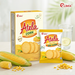 ขนมข้าวโพดกรอบ ATELA 342 กรัม – ขนมข้าวโพดหวานสไตล์พรีเมียมทันสมัย ผลิตโดยโรงงาน ODM ขายส่งโดยตรง | ตัวอย่างฟรี | - Product Image 1