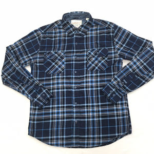 เสื้อเชิ้ตผ้าสักหลาดผู้ชาย ผ้าฝ้าย แขนยาว ทรงปกติ ติดกระดุม ดีไซน์ลำลอง เนื้อผ้านุ่ม ระบายอากาศได้ดี เหมาะสำหรับเดินทุกวัน - Product Image 4