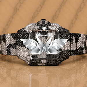 High Quality Moissanite Diamond Watch Men Full Iced Out VVS Stones Watch - Product Image 1