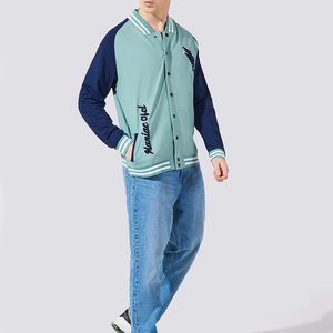 Custom Vintage School College <b>Mens</b> Varisty <b>Jackets</b> <b>Leather</b> sleeves Wool Letterman Crop Varsity <b>Jacket</b> ladies baseball chenille - Product Image 2