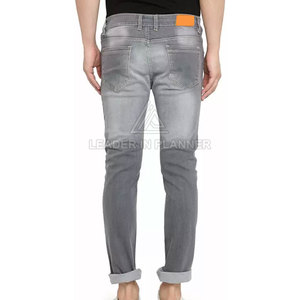 Pantalones Vaqueros de Algodón 100% de Tiro Medio Oscuro, Ligeros y Casuales, los Más Vendidos de 2026, Diseña Tu Propio Logotipo, MOQ Bajo, En Stock - Product Image 2