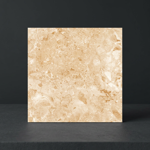 Carreaux de sol en porcelaine brillante Glamour Crema Digital 600x600mm, résistants aux acides, antibactériens, antidérapants, céramique de qualité supérieure - Product Image 3
