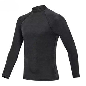<b>Men</b> Long Sleeve Rash Guard Compression <b>Shirts</b> Rash Guard MMA Custom Rash Guards with Customized logo - Product Image 6