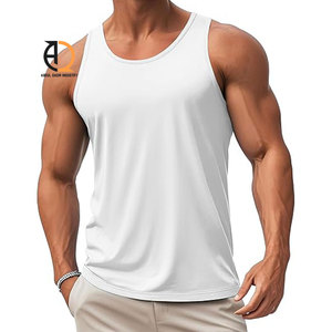 เสื้อกล้ามออกกำลังกายผู้ชายแบบไม่มีแขนสำหรับฝึกซ้อม - Product Image 2