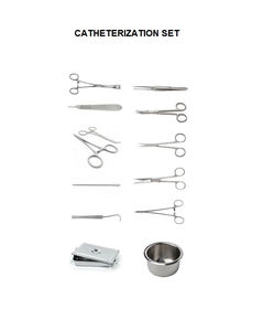 Catheterization Surgery Set Manual Medical Grade Stainless Steel Surgical Instruments Kit by <b>Blush</b> Surgical - Product Image 5