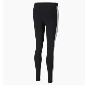 High Waist Seamless Reflective Breathable Yoga <b>Leggings</b> Full Length Solid Color Pockets Four-Way Stretch Spandex/<b>Nylon</b> 220g - Product Image 3